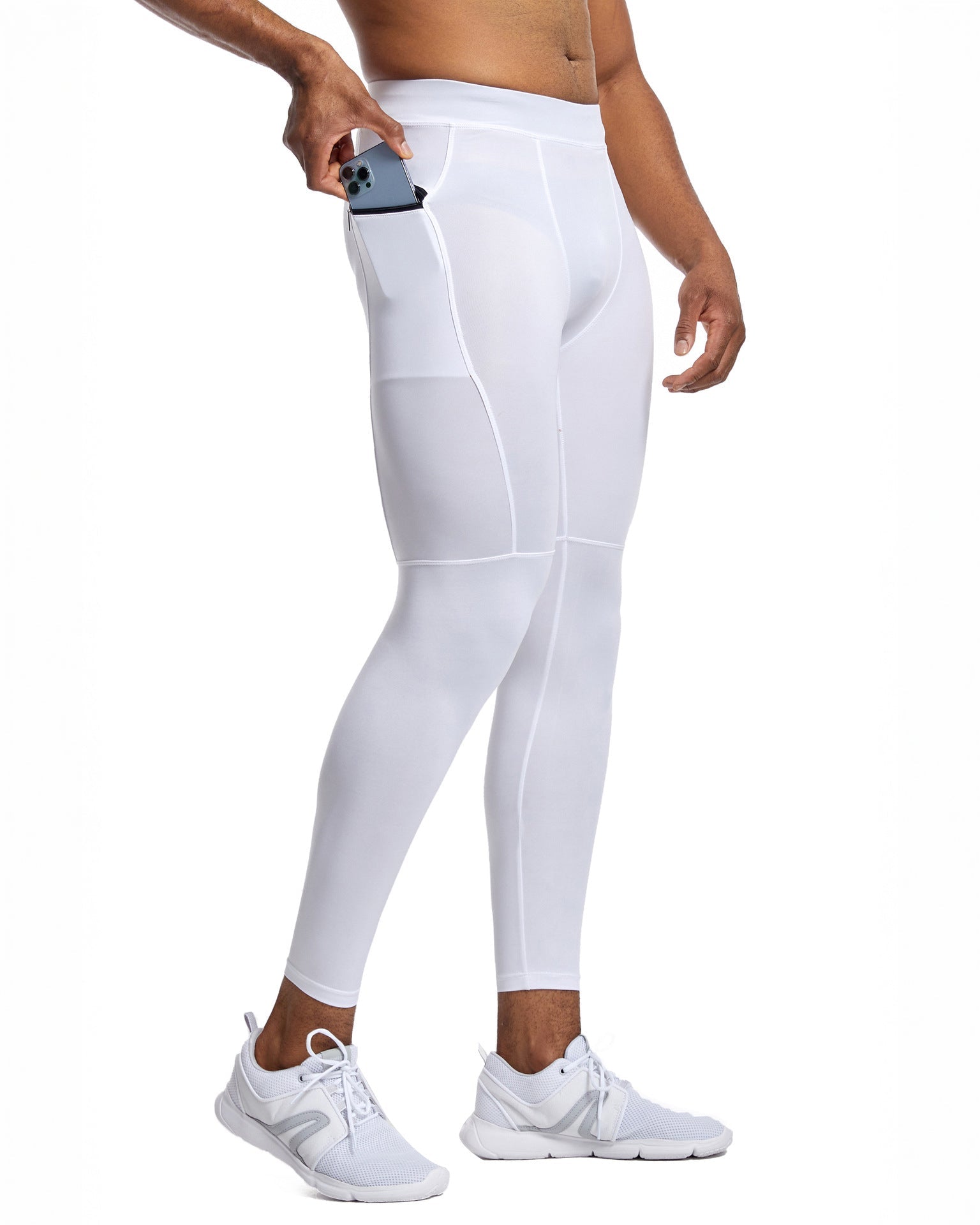 Compression Leggings With Zip Pocket