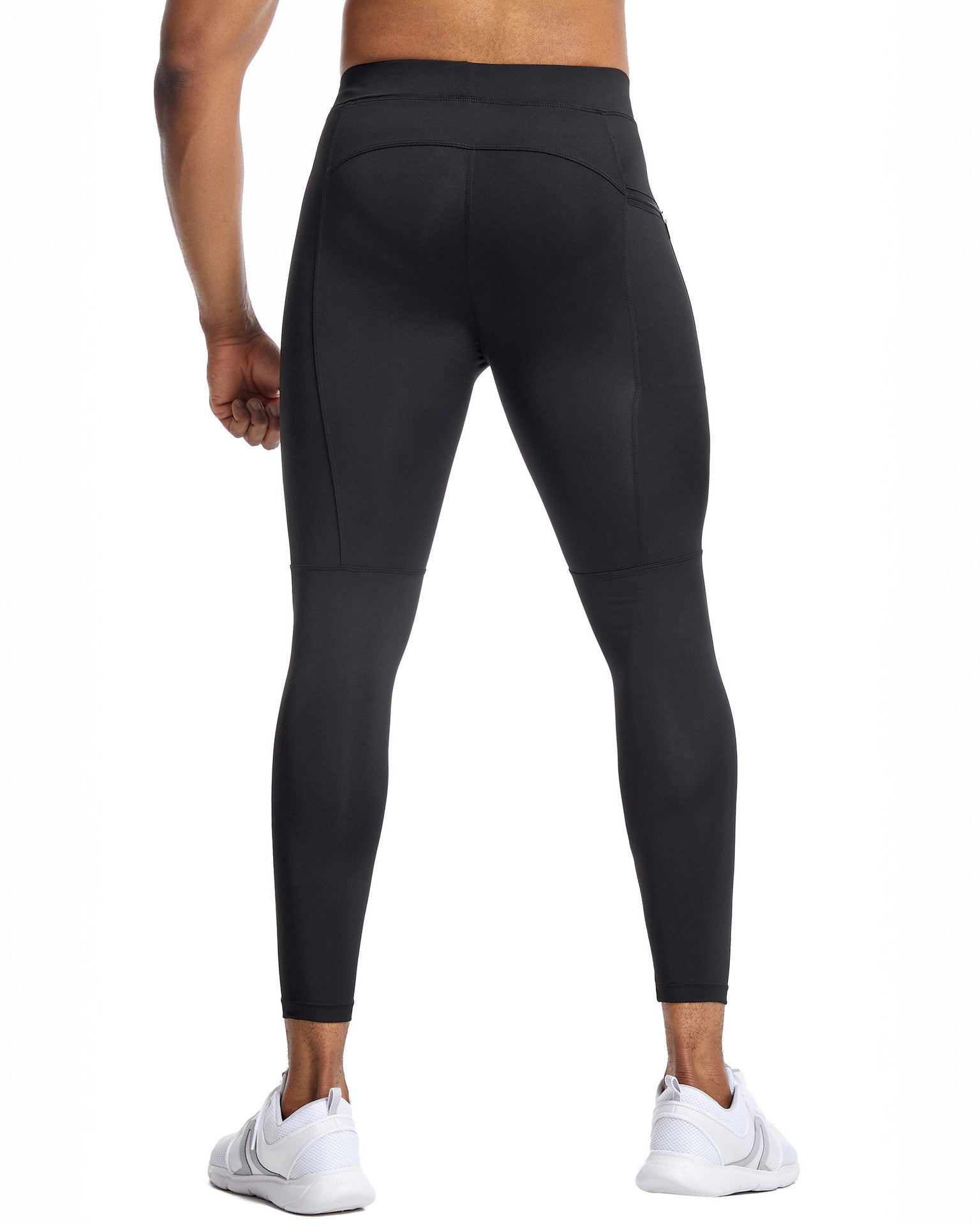 Compression Leggings With Zip Pocket