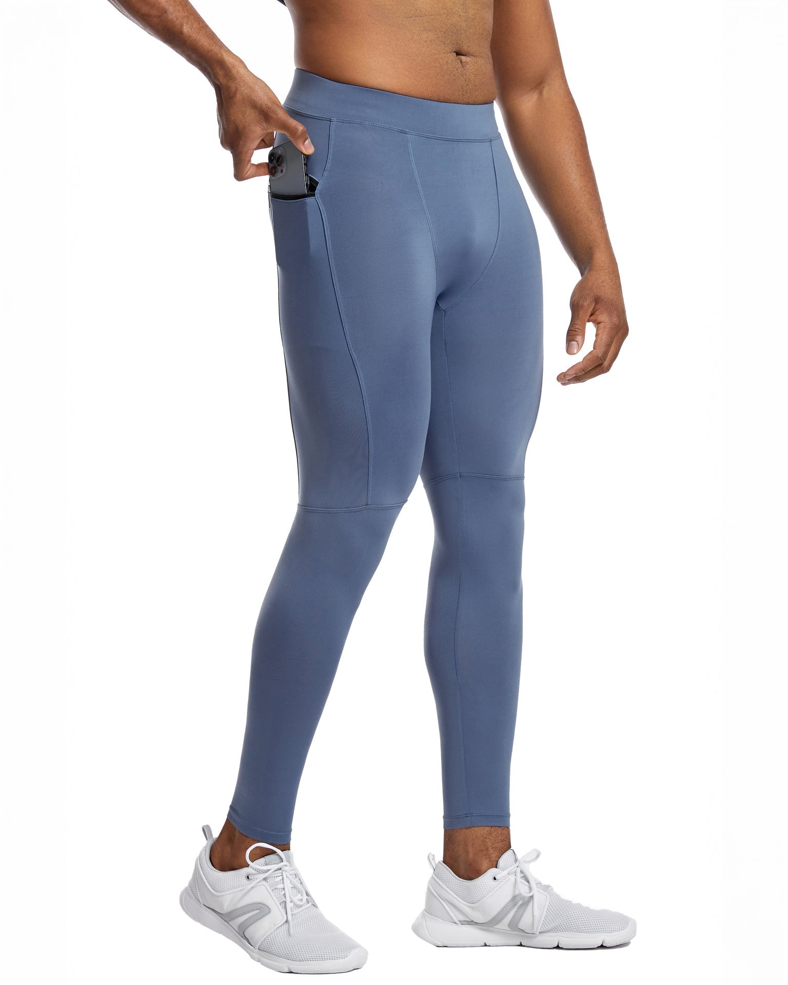 Compression Leggings With Zip Pocket