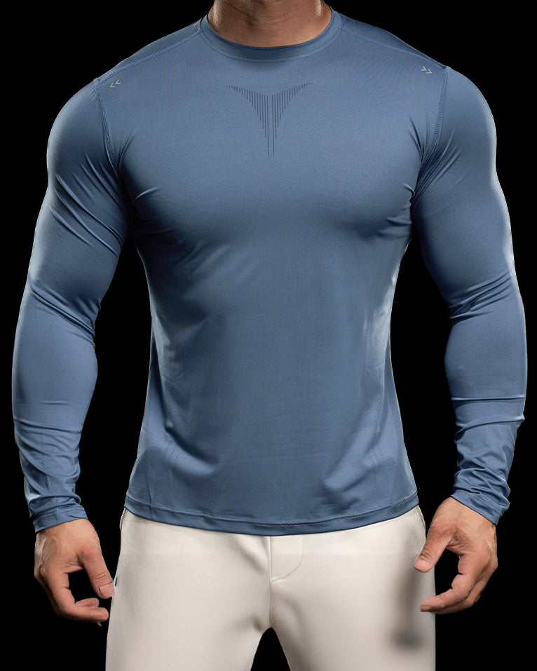 Performance Long Sleeve Tee Crew Neck Quick Dry