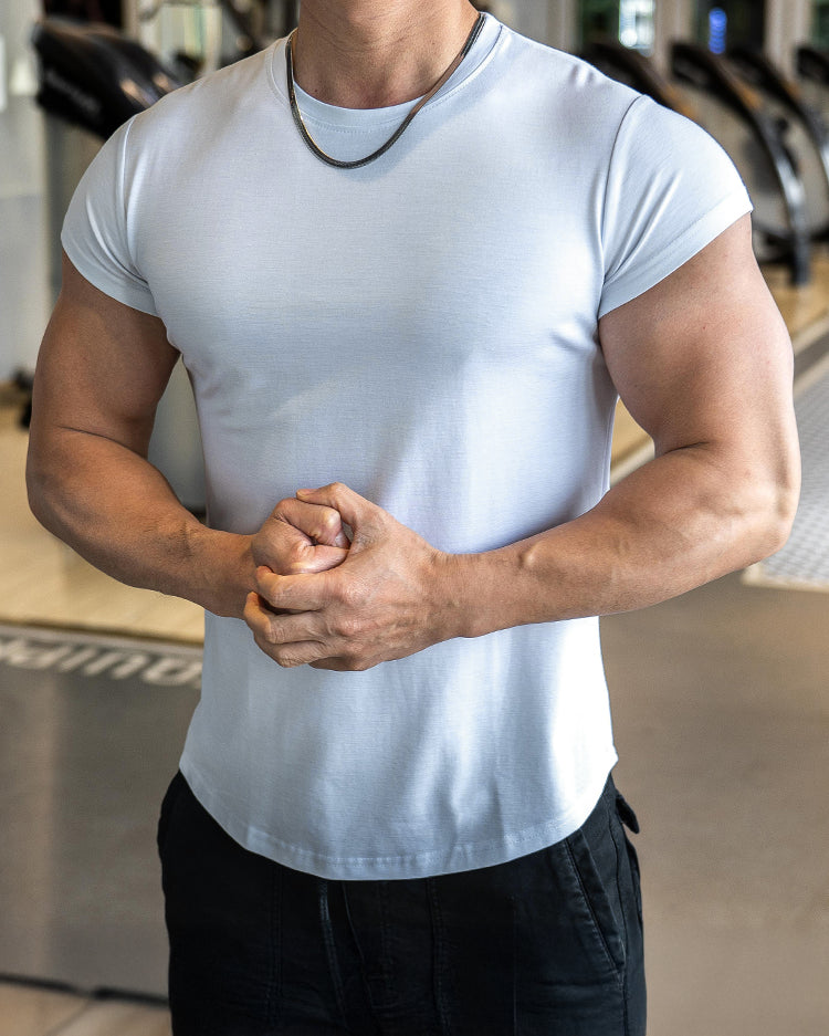 Cap Sleeve Muscle Fit Tee