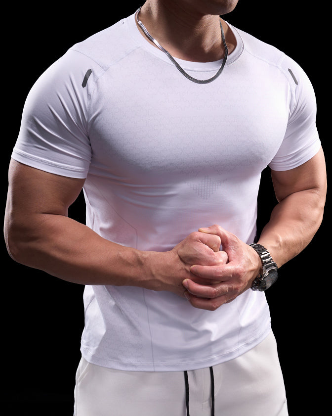 Quick Dry Short Sleeve Gym T-shirt