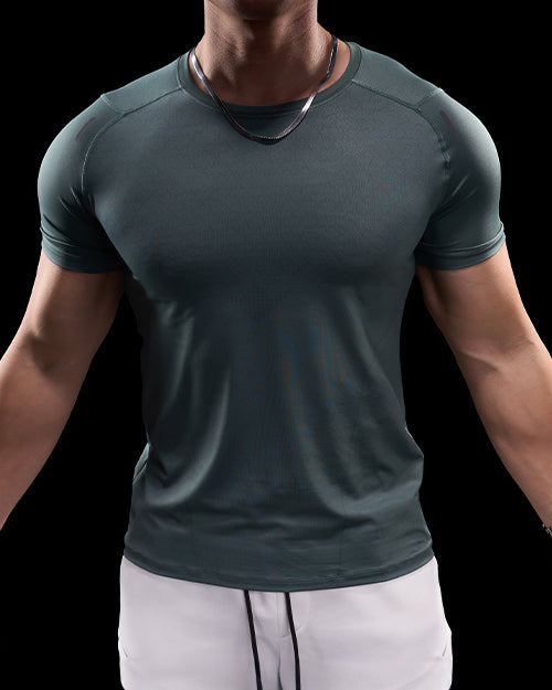 Quick Dry Short Sleeve Gym T-shirt