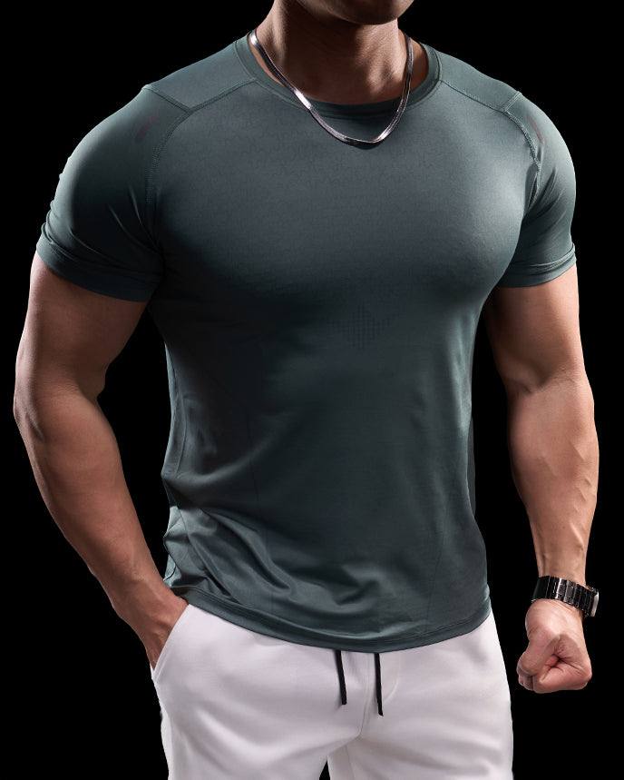 Quick Dry Short Sleeve Gym T-shirt