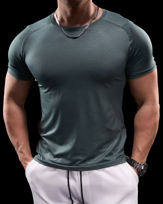 Quick Dry Short Sleeve Gym T-shirt