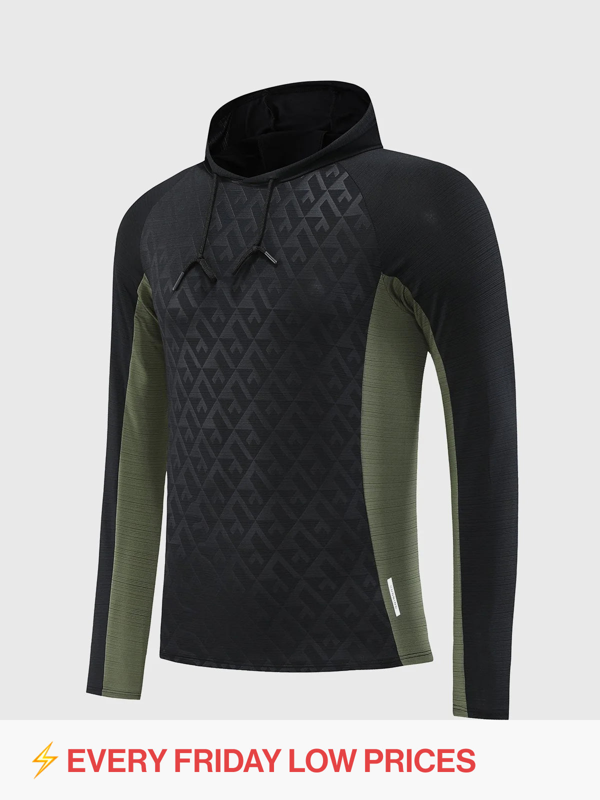 Quick Dry Hoodie Long Sleeve Performance Baselayer