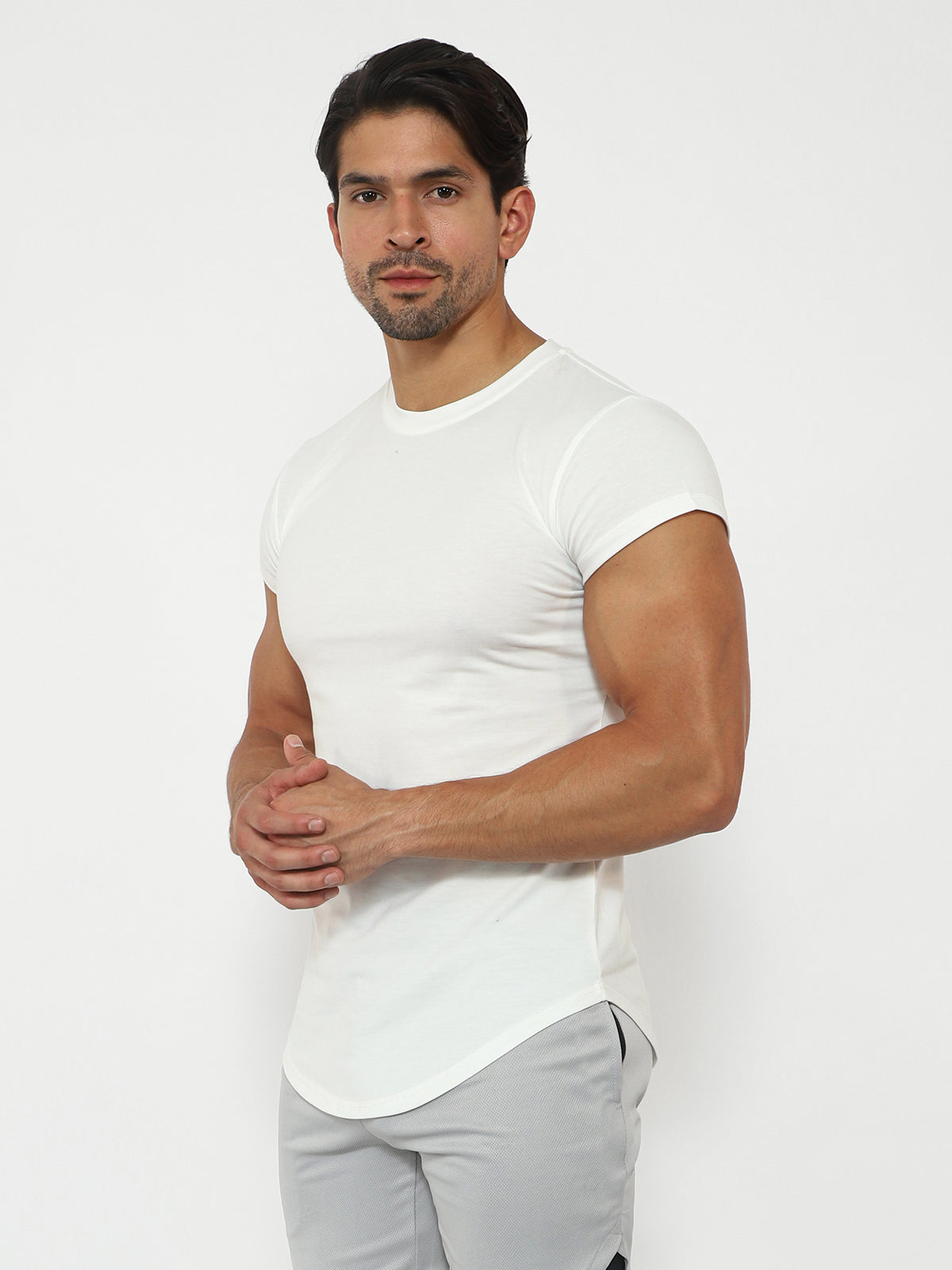 All Day Elite Cap Sleeve Muscle Fit T-Shirt(Final Sale–No Return or Exchange)