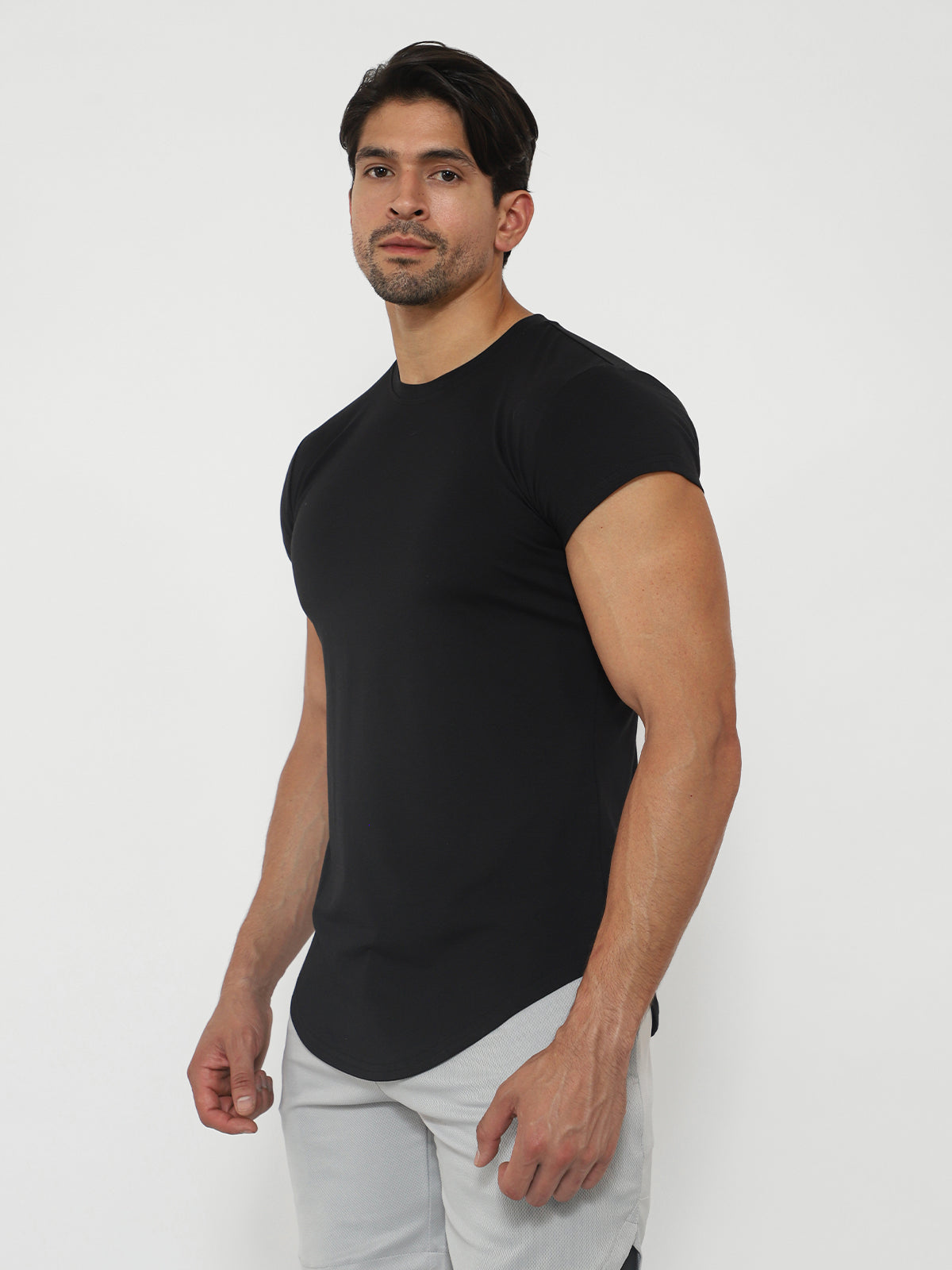 All Day Elite Cap Sleeve Muscle Fit T-Shirt(Final Sale–No Return or Exchange)