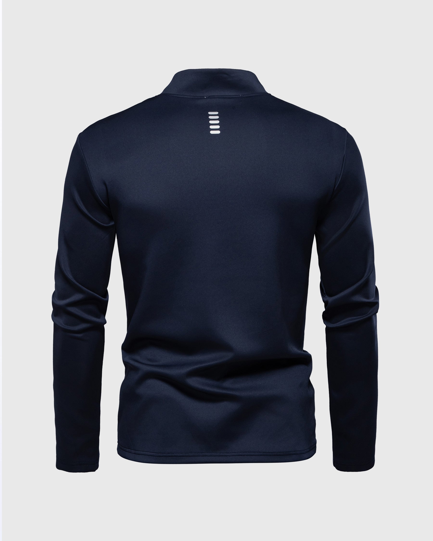 Reflective Performance Quarter-Zip Long Sleeve Shirts
