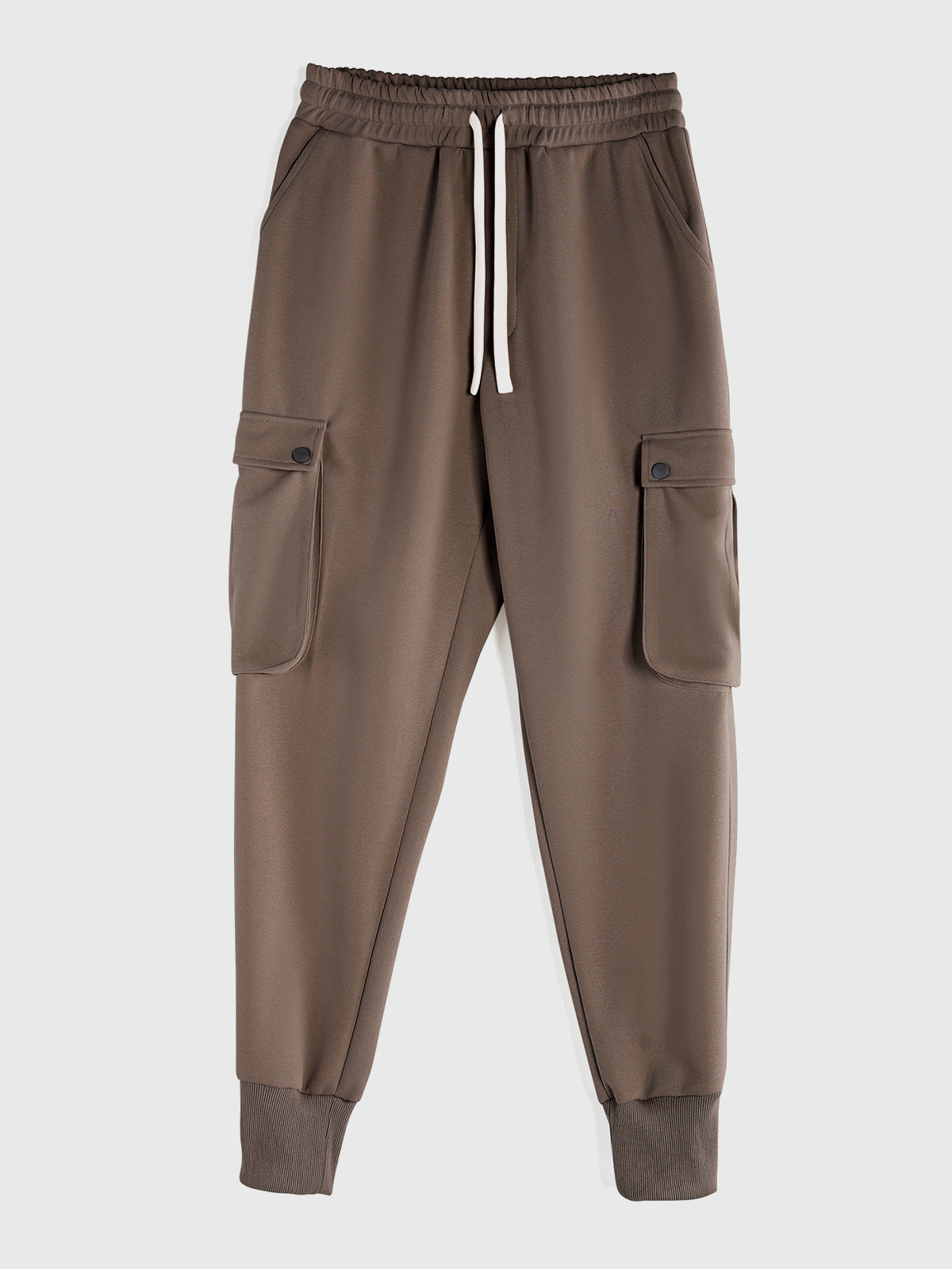 Comfy High Rib Cargo Sweatpant Jogger All Season Essential