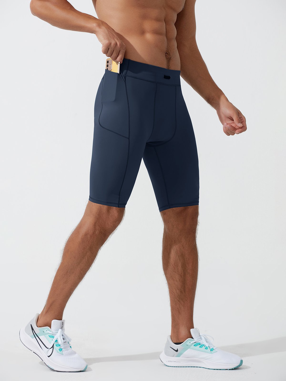10" Pro Luxury Compression Shorts