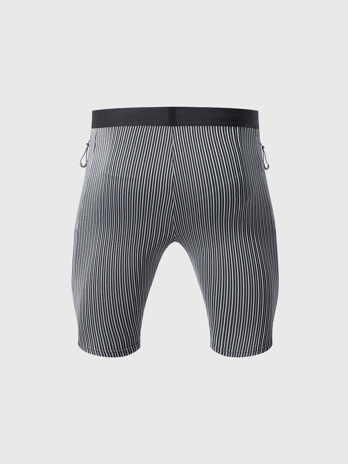 8" Pro Compression Lined Running Shorts with Zip Pockets