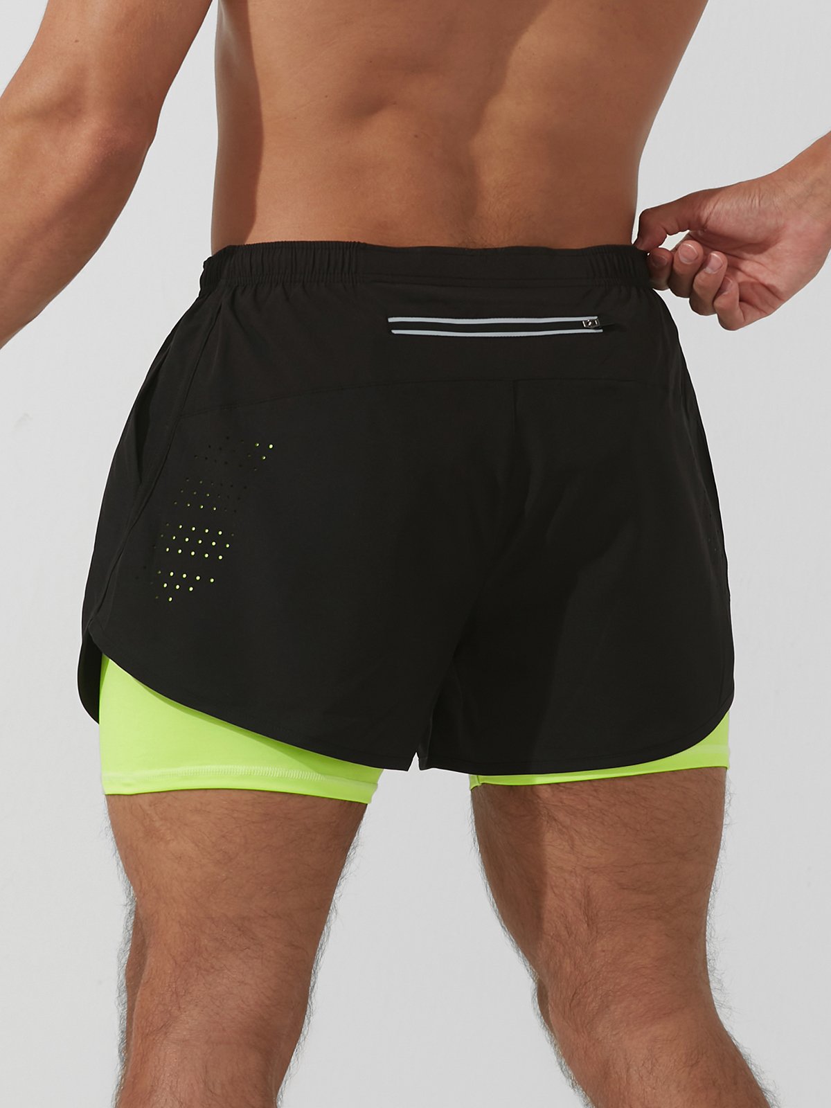 6" Interval Short 2-in-1 Lined
