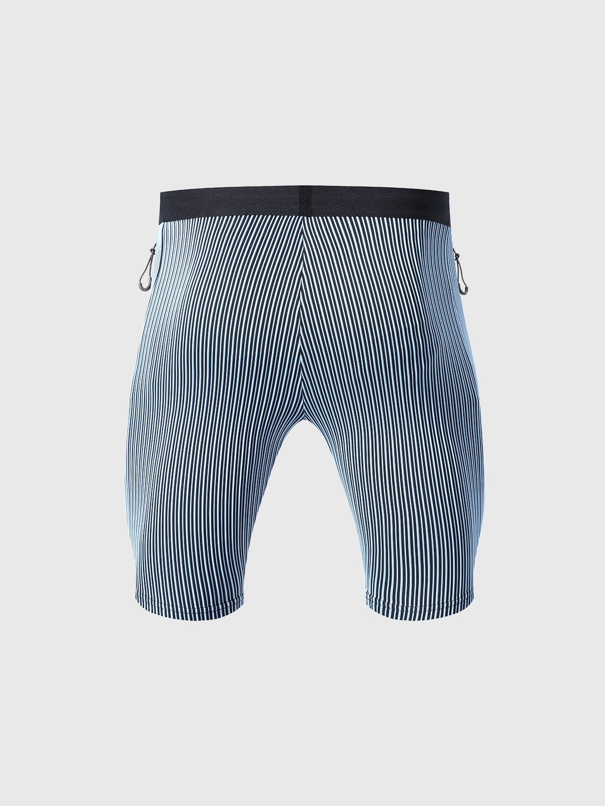 8" Pro Compression Lined Running Shorts with Zip Pockets