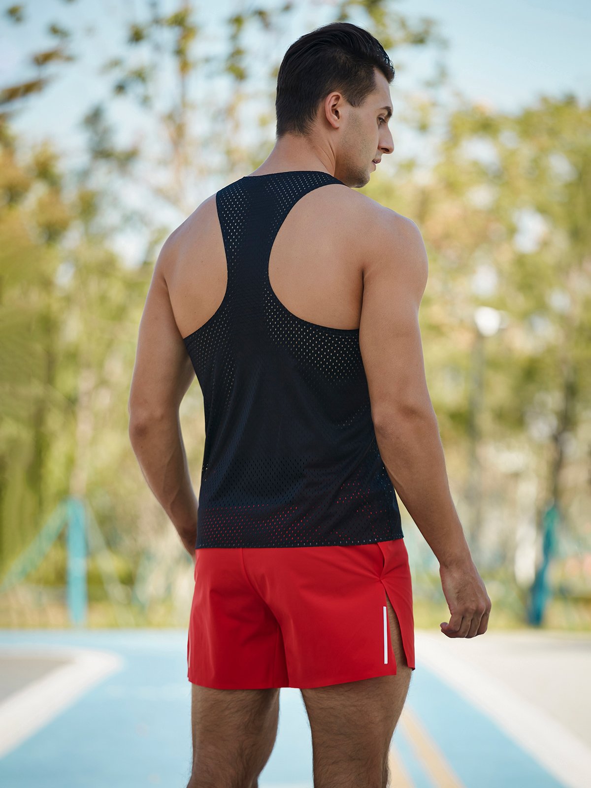 Racing Singlet Pro Seamless Mesh Tank