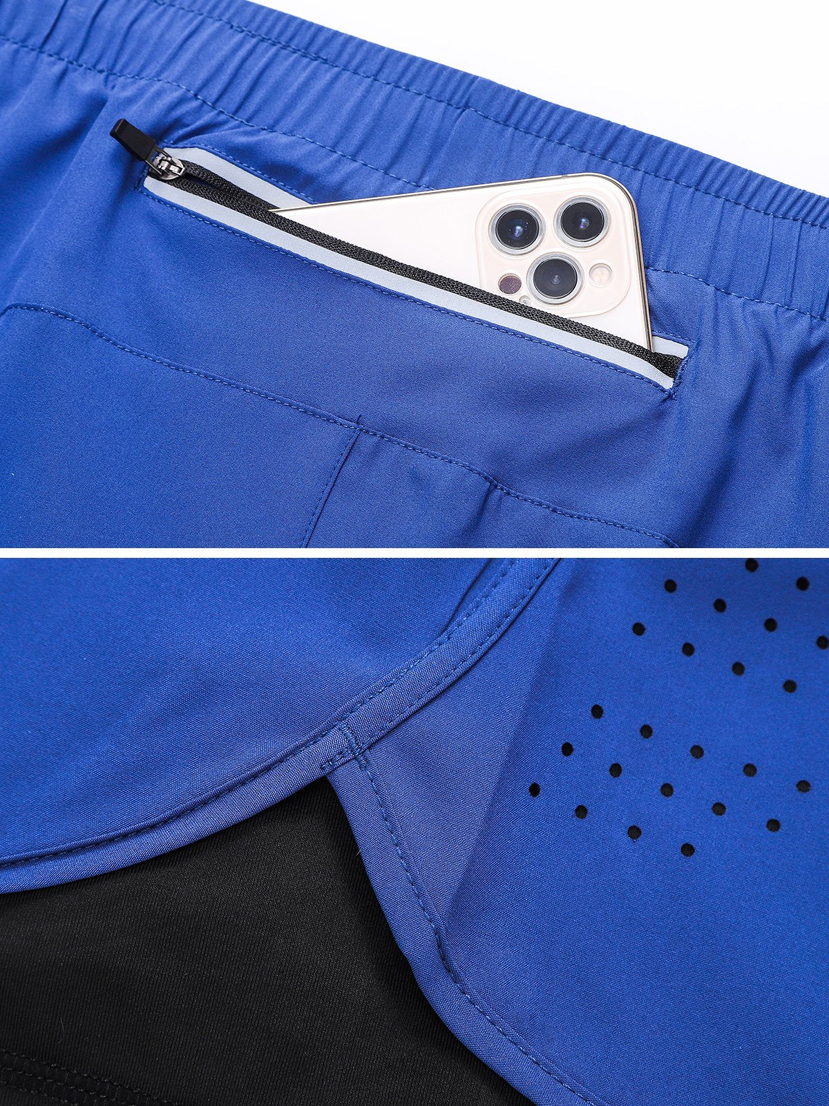 Interval Workout Pant 2 in 1 Compression Tight + Short Combo