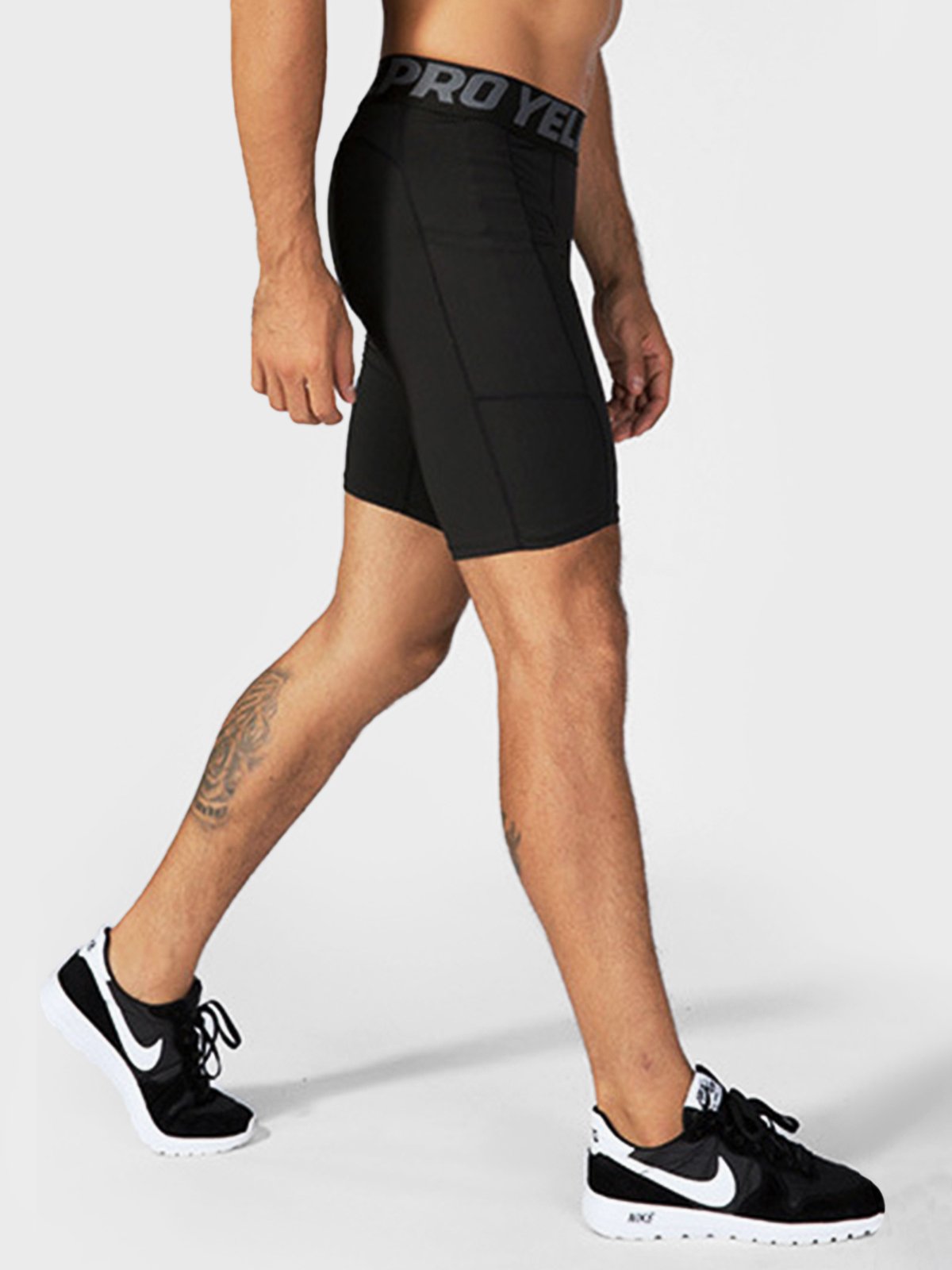 M's 7" Compression Tight Short With Two Pockets