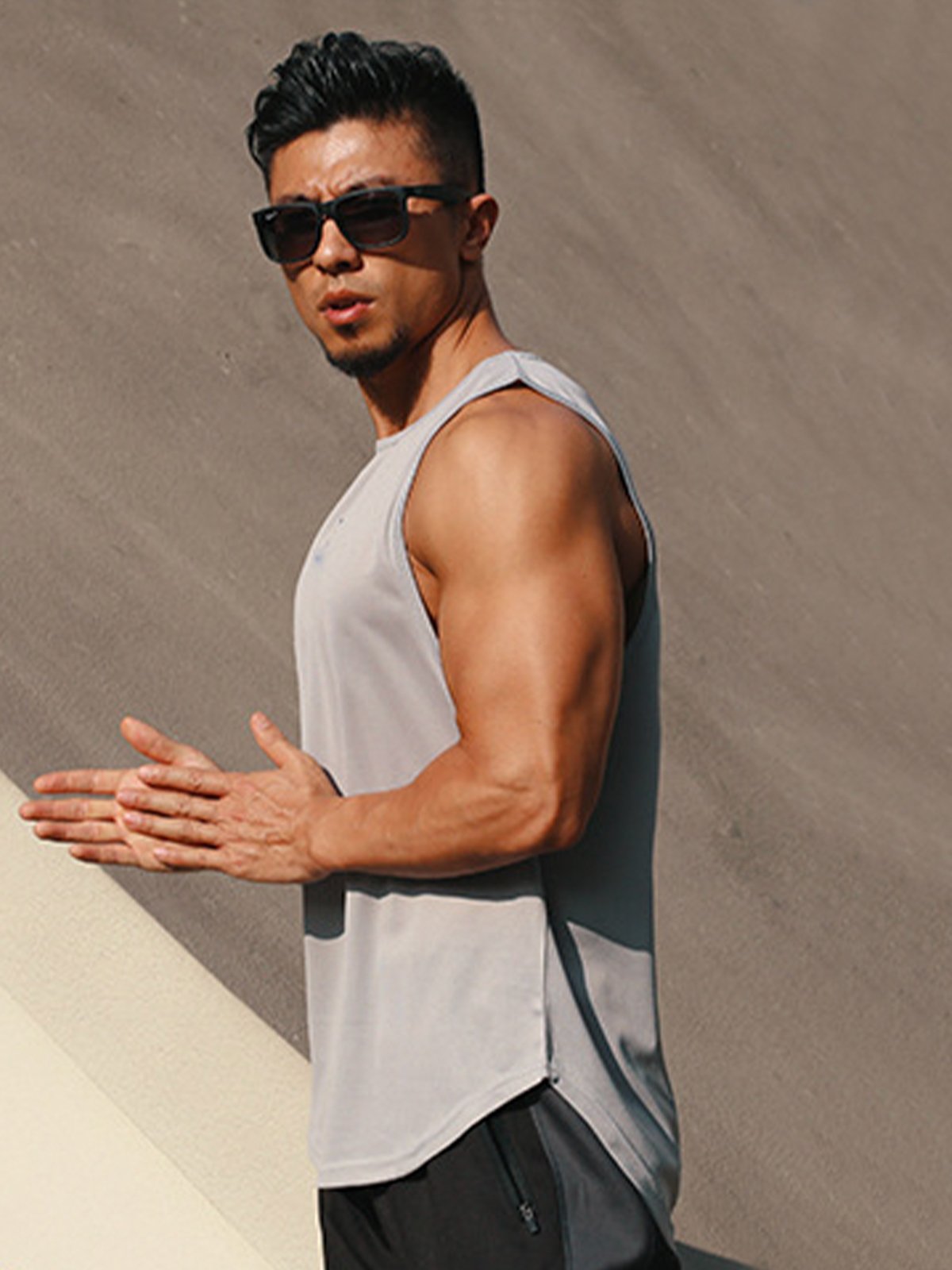 Stay Cool Basic Velocity Sports Mesh Tank