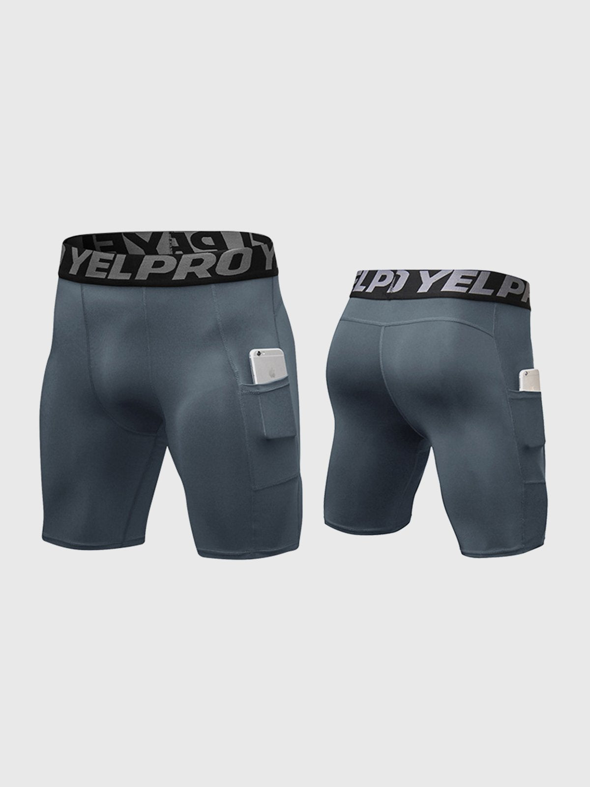 M's 7" Compression Tight Short With Two Pockets