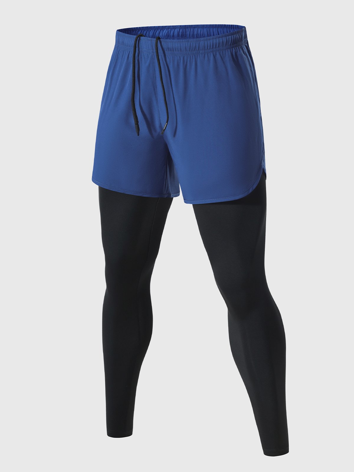 Interval Workout Pant 2 in 1 Compression Tight + Short Combo