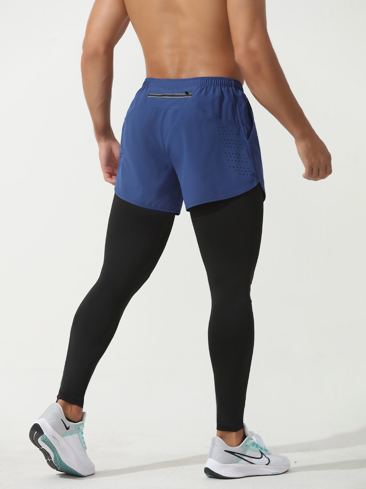 Interval Workout Pant 2 in 1 Compression Tight + Short Combo
