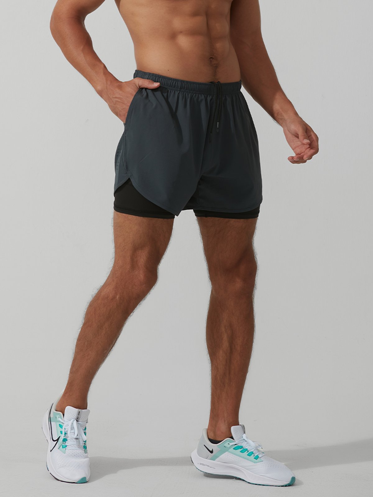 6" Interval Short 2-in-1 Lined