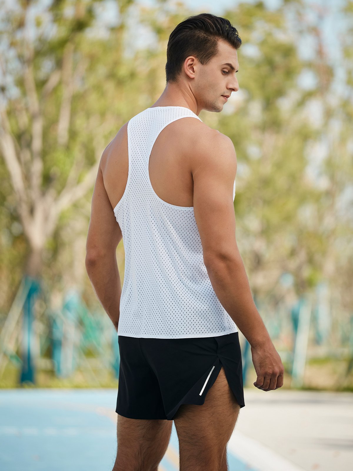 Racing Singlet Pro Seamless Mesh Tank