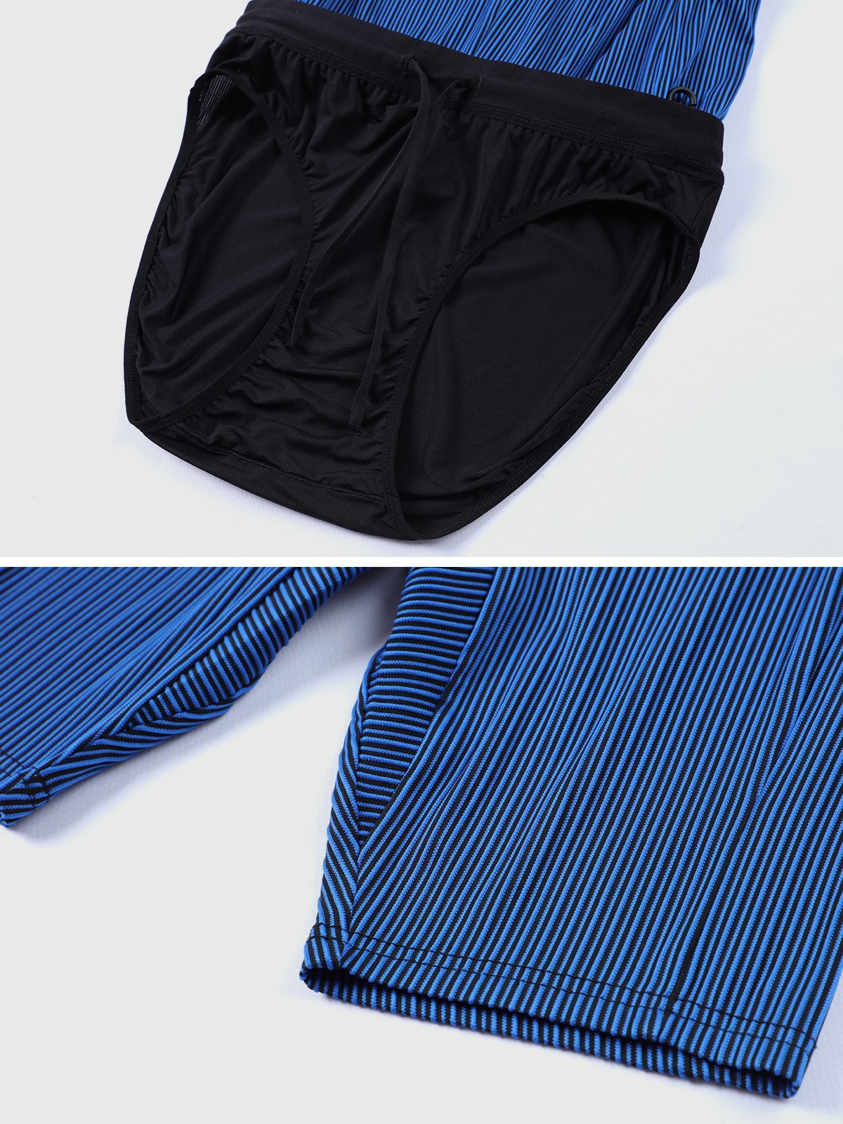 8" Pro Compression Lined Running Shorts with Zip Pockets