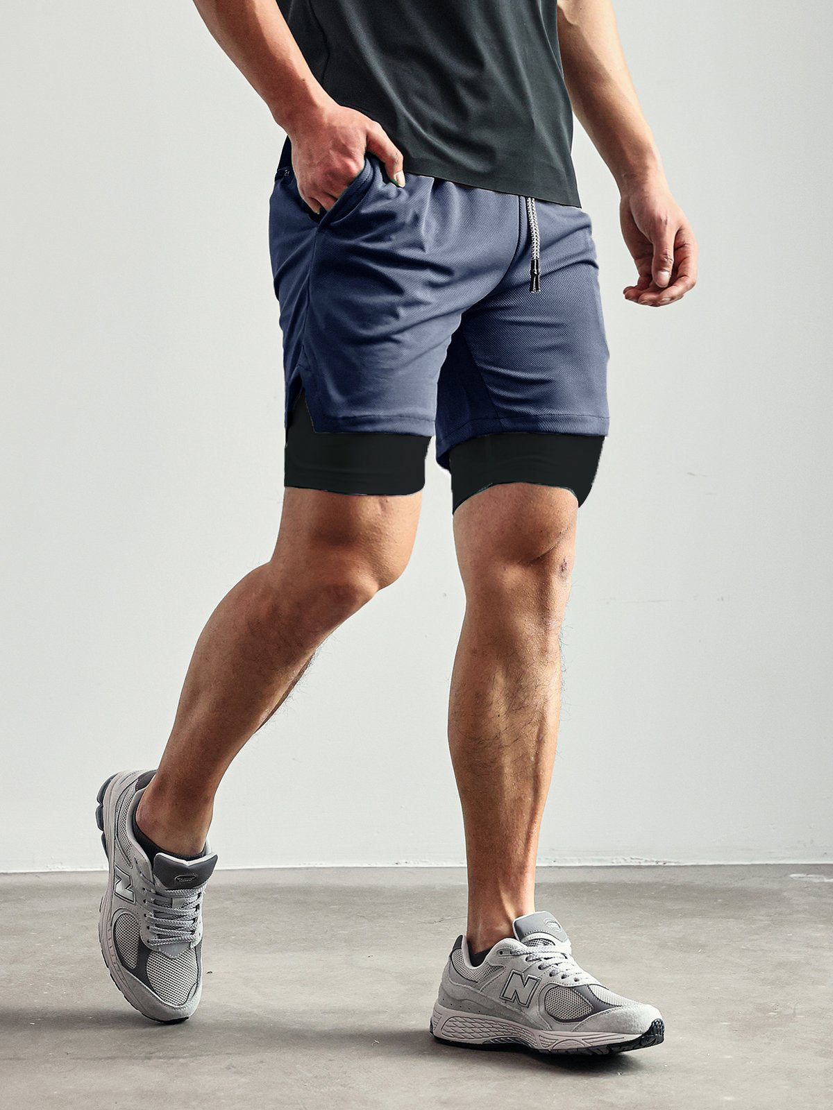 7" Kinetic Pocket Lined 2 in 1 Mesh Stretch Short
