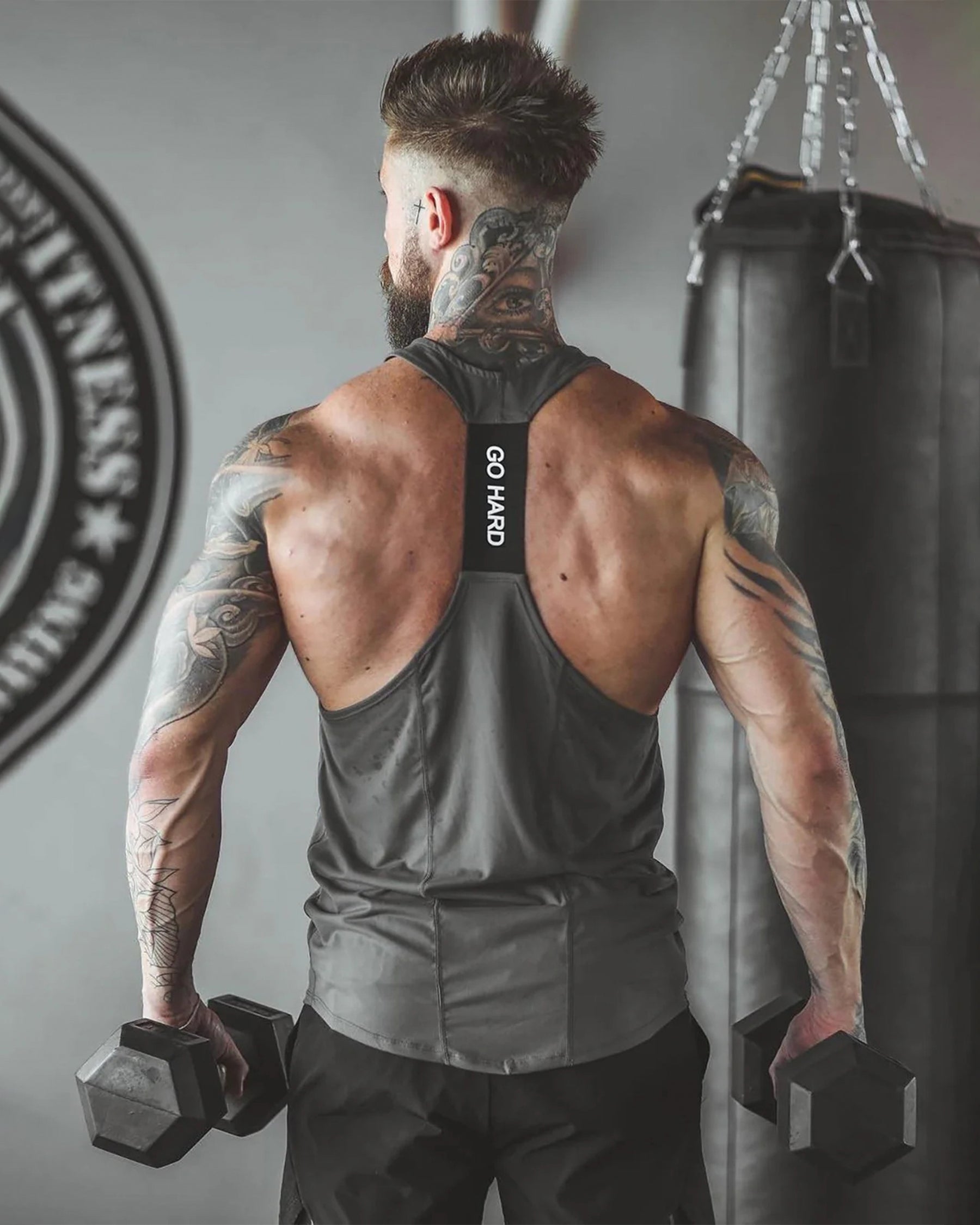 Stay Cool 2.0 Go Hard Quick Dry Gym Stringer Tank
