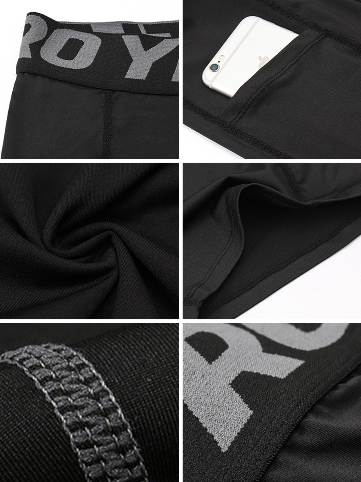 M's 7" Compression Tight Short With Two Pockets