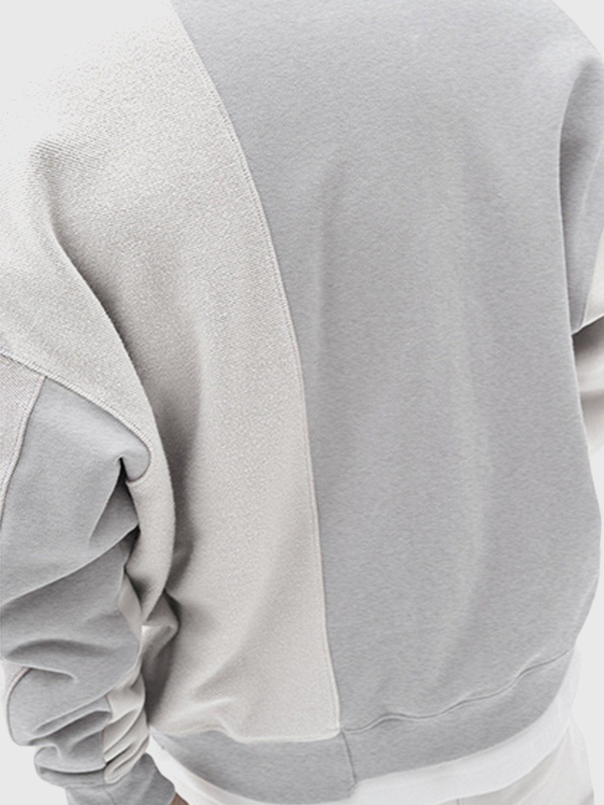 Essential Patchwork Crew Sweatshirt