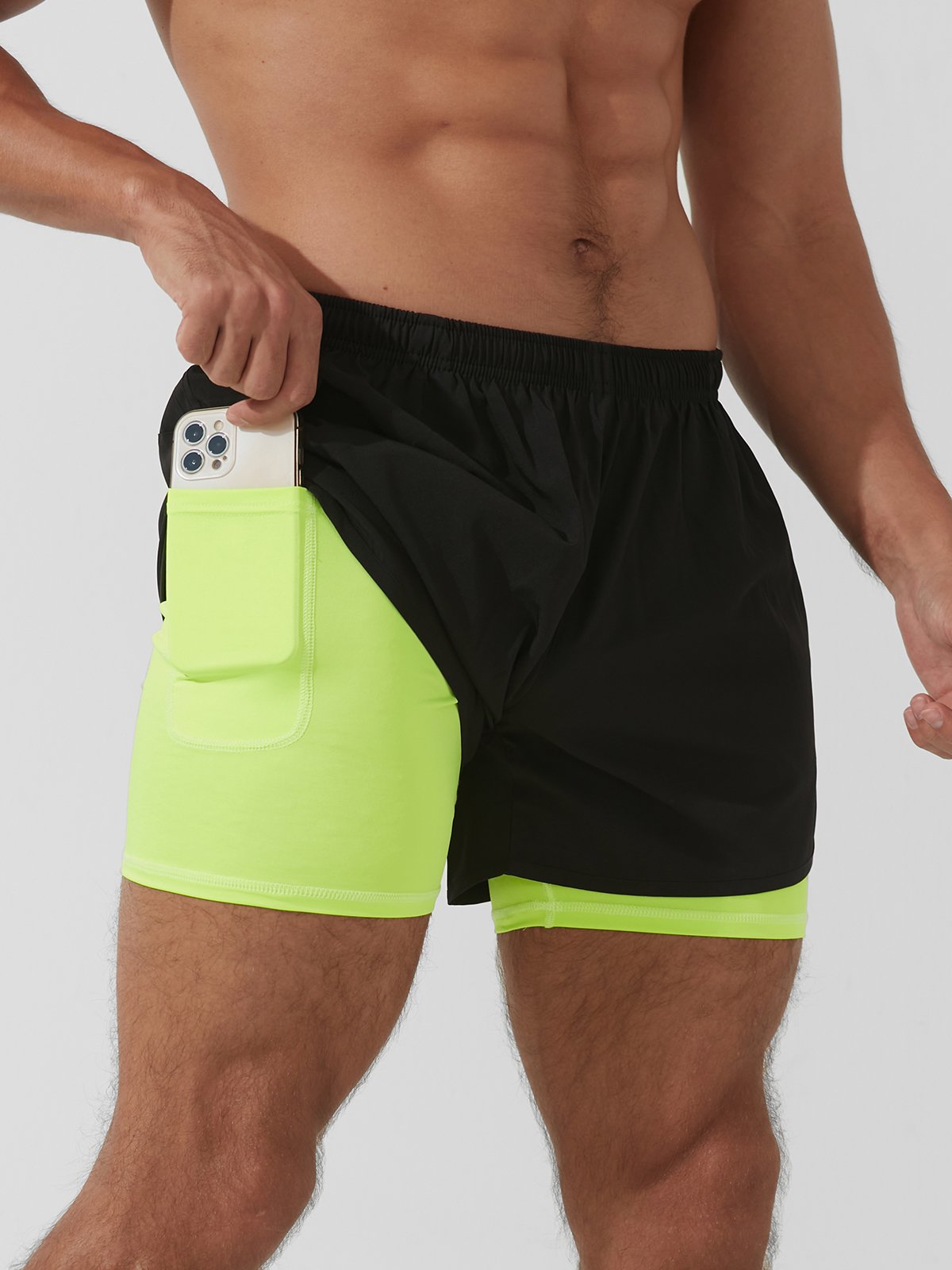 6" Interval Short 2-in-1 Lined