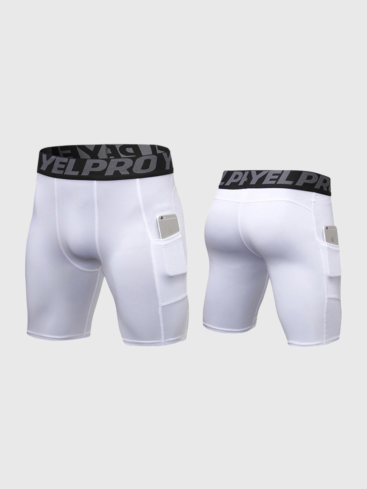 M's 7" Compression Tight Short With Two Pockets