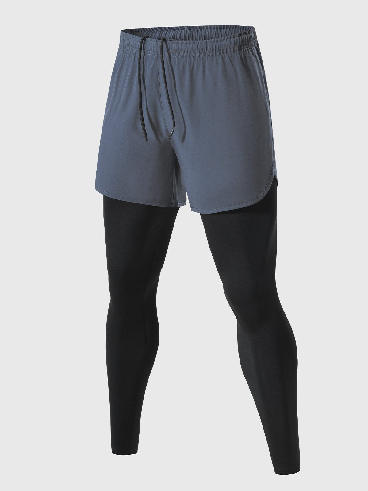 Interval Workout Pant 2 in 1 Compression Tight + Short Combo