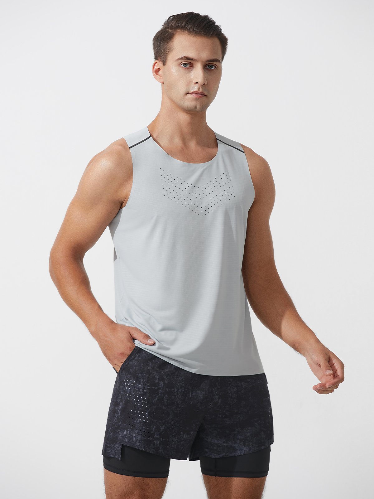 Distance Running Tank Seamless Stay Cool