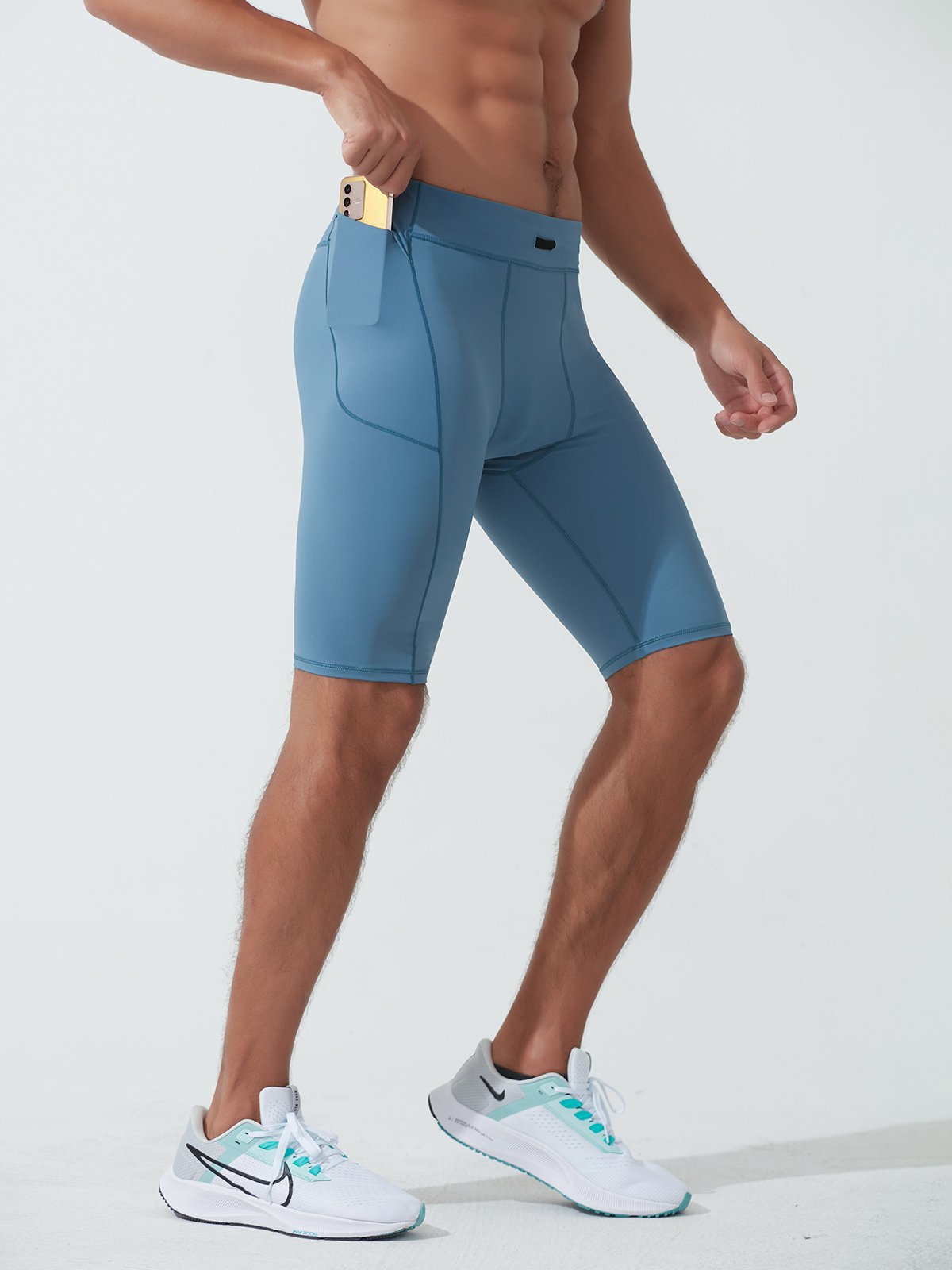 10" Pro Luxury Compression Shorts