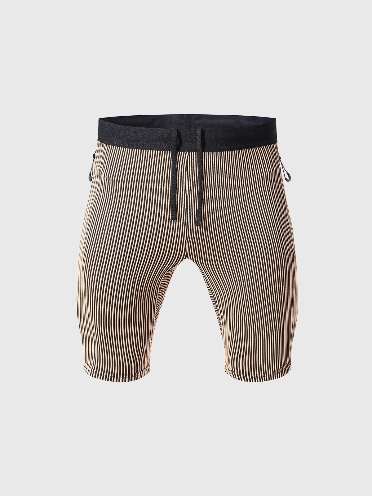 8" Pro Compression Lined Running Shorts with Zip Pockets