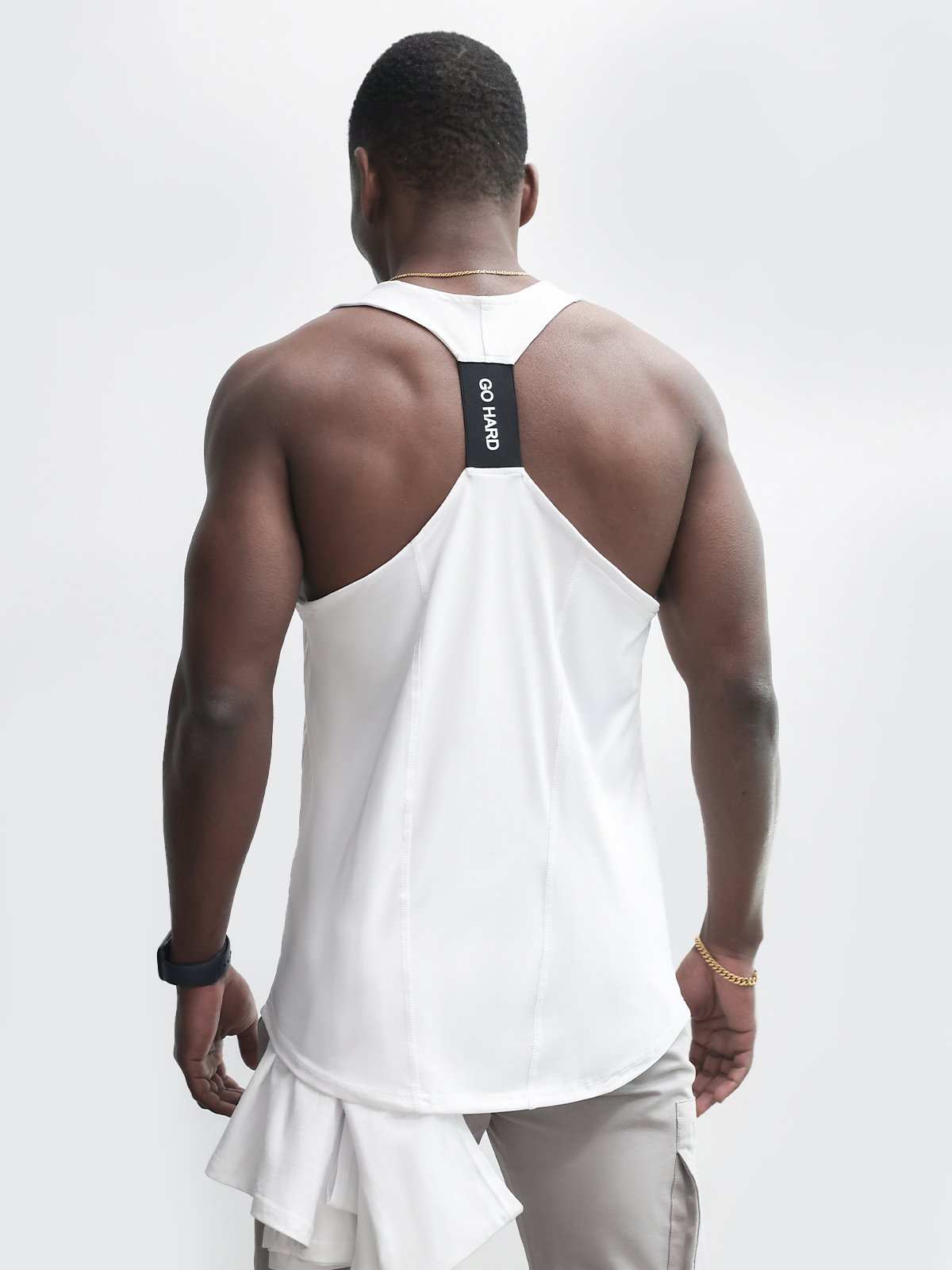 Stay Cool 2.0 Go Hard Quick Dry Gym Stringer Tank