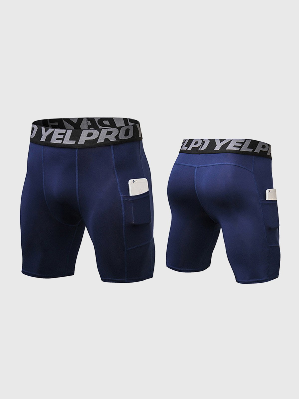 M's 7" Compression Tight Short With Two Pockets