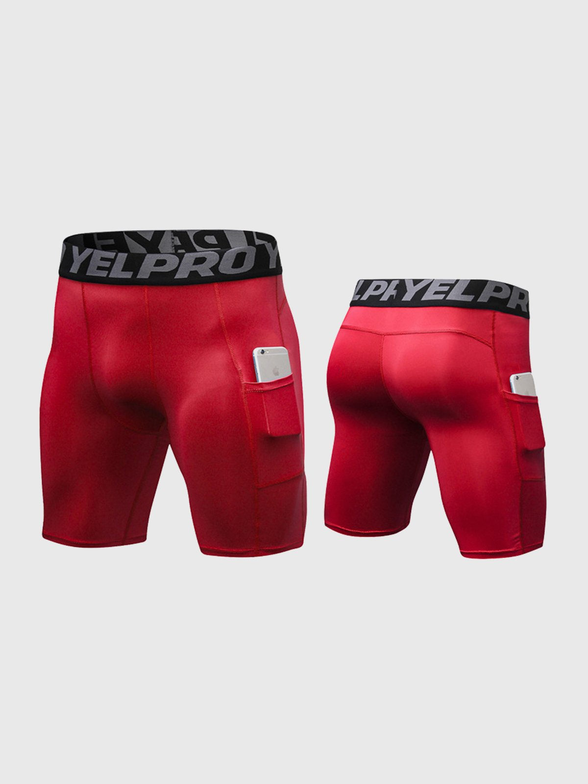 M's 7" Compression Tight Short With Two Pockets
