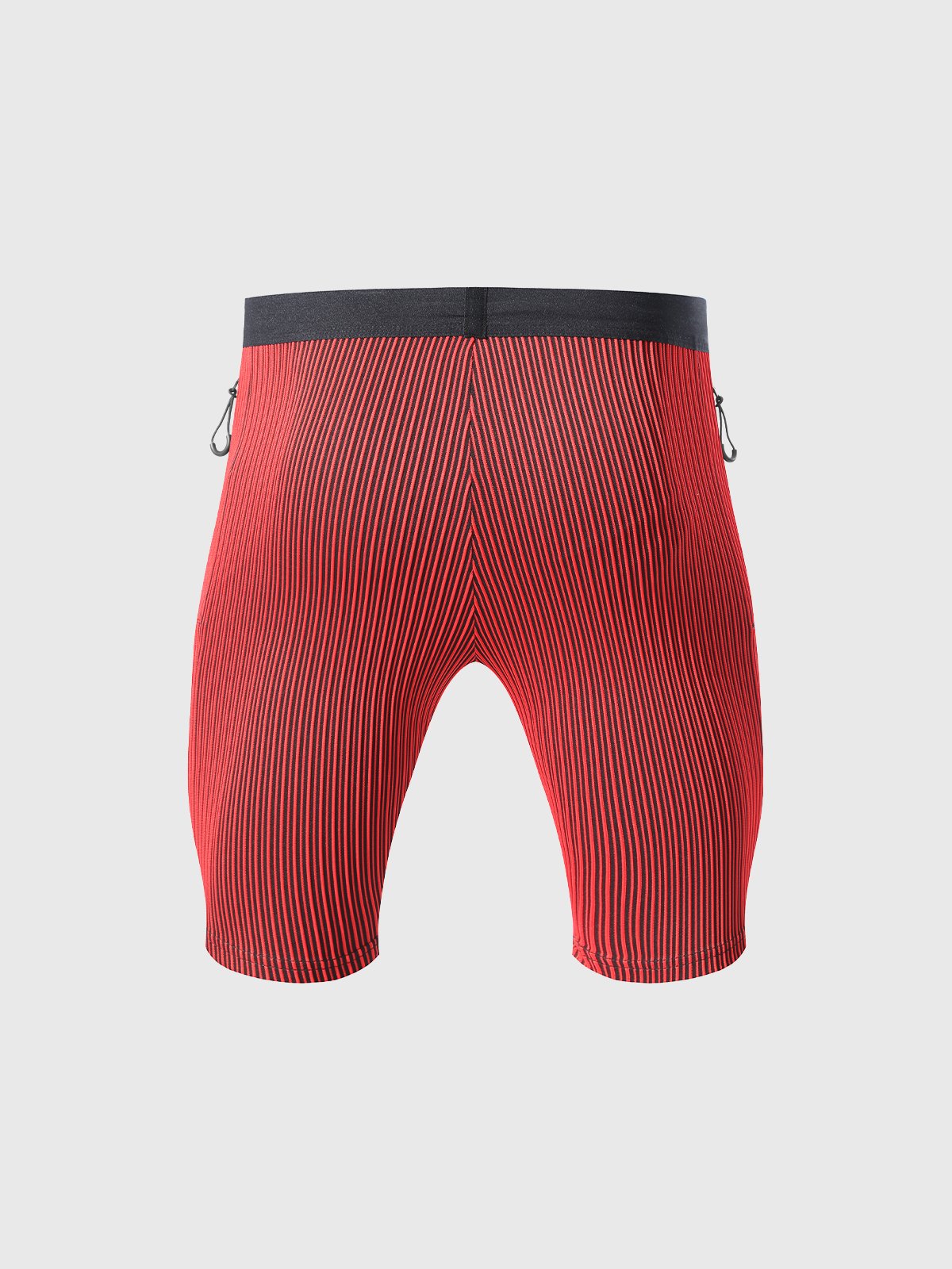 8" Pro Compression Lined Running Shorts with Zip Pockets