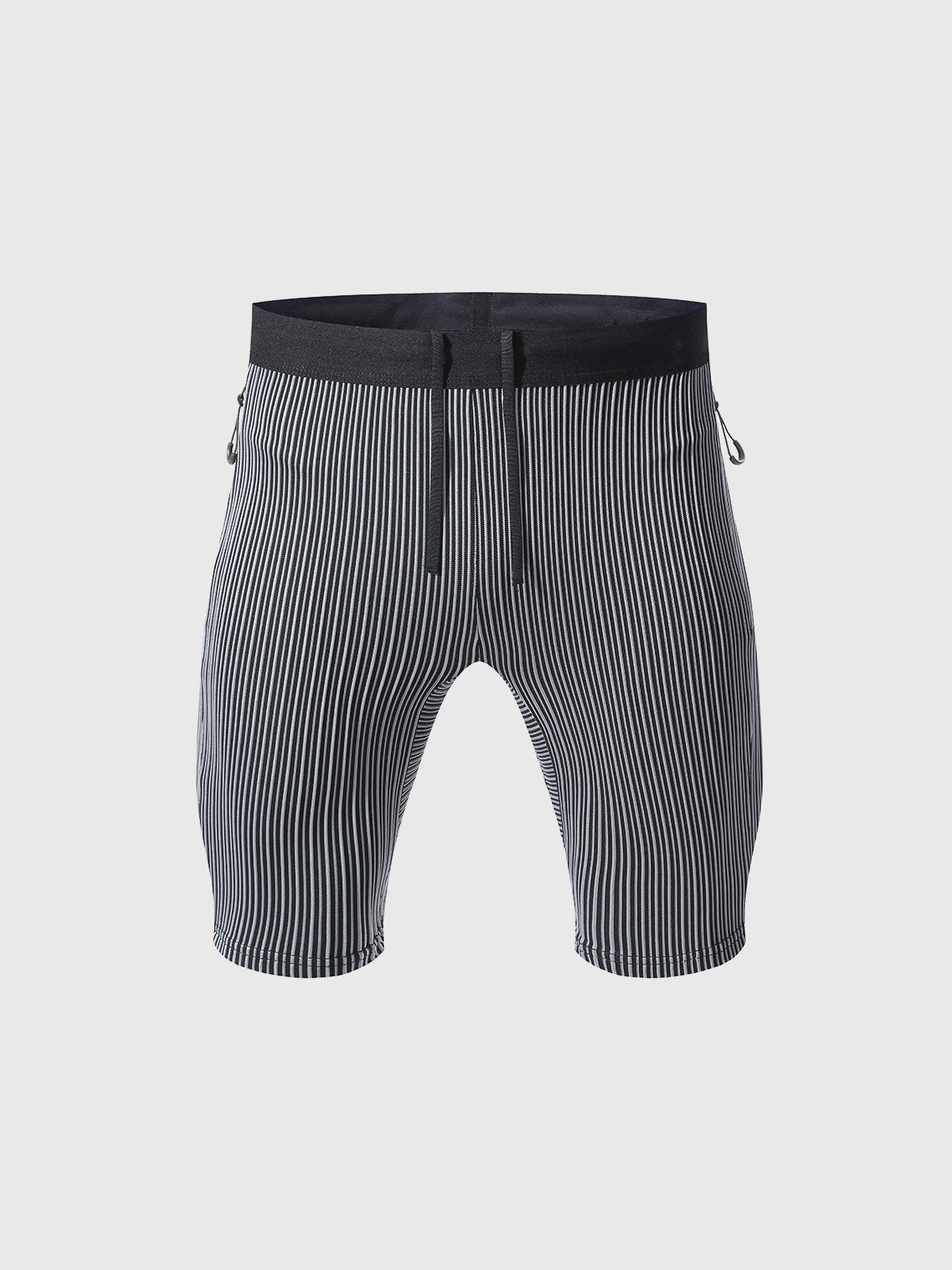 8" Pro Compression Lined Running Shorts with Zip Pockets
