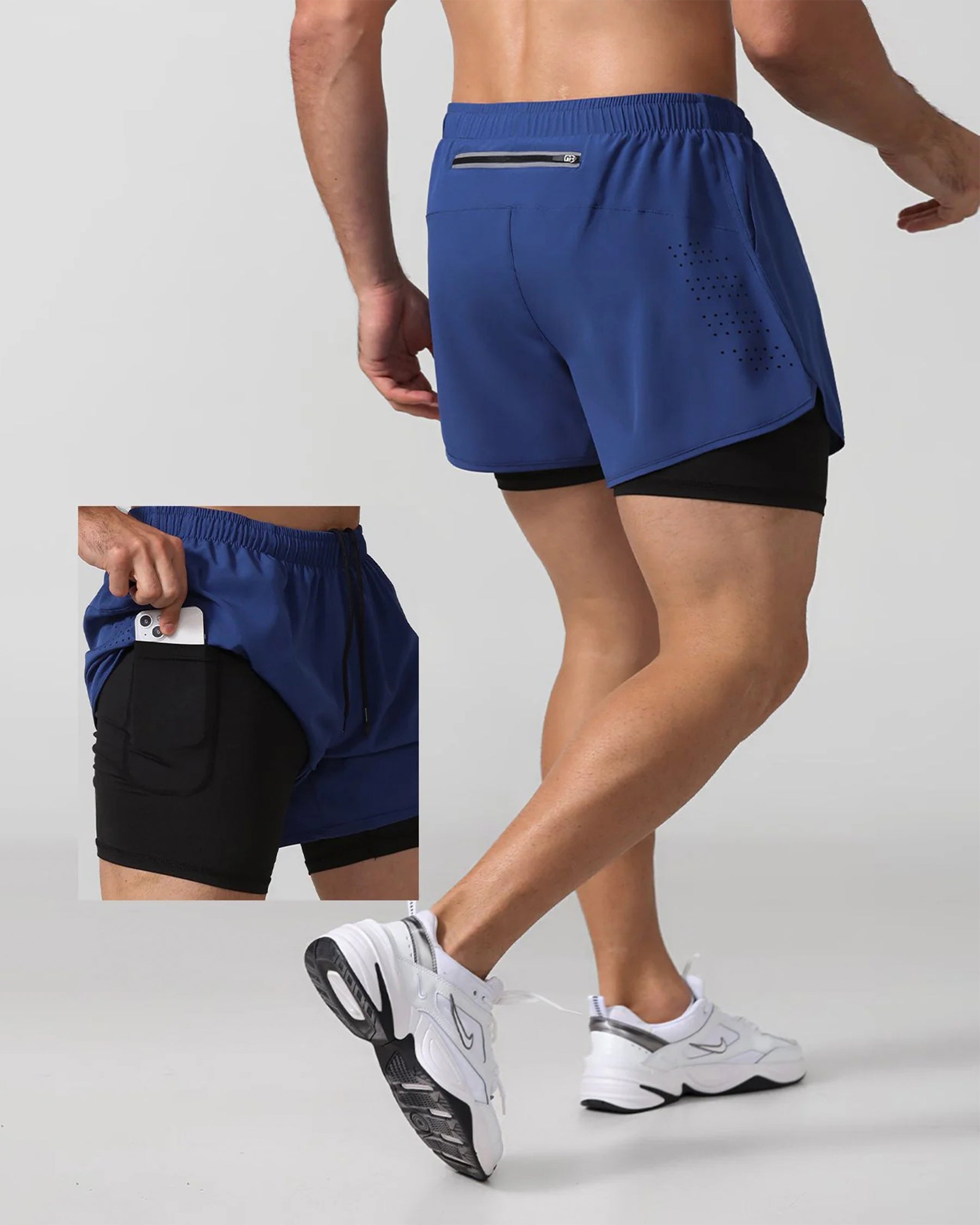 6" Interval Short 2-in-1 Lined
