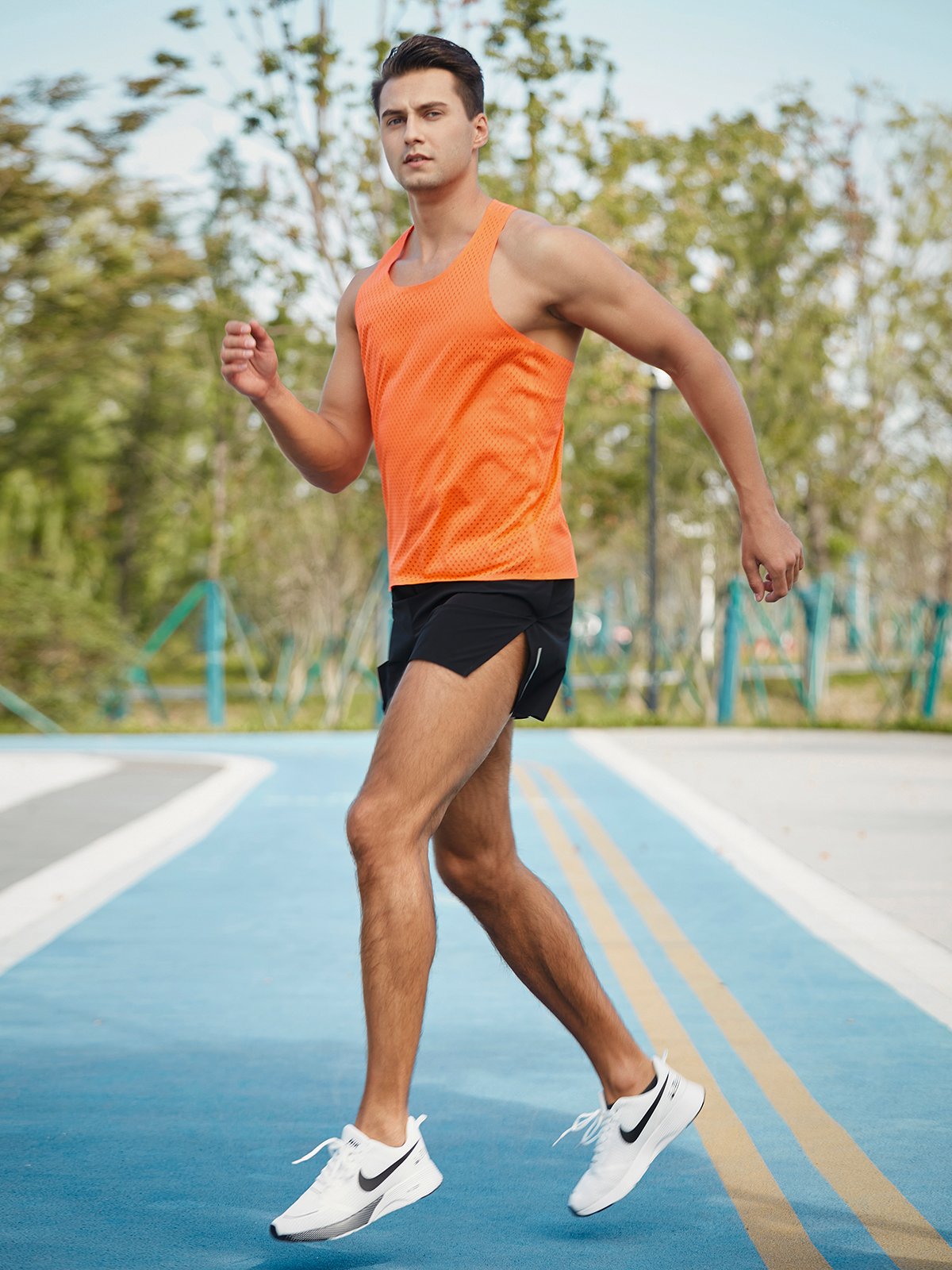 Racing Singlet Pro Seamless Mesh Tank