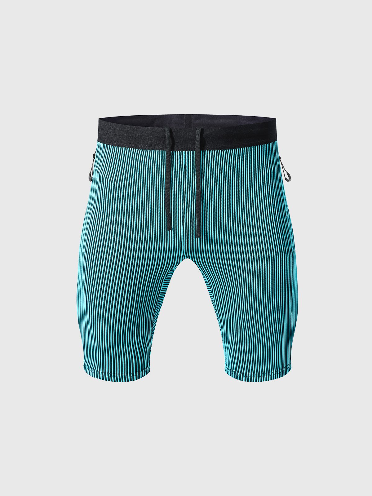 8" Pro Compression Lined Running Shorts with Zip Pockets