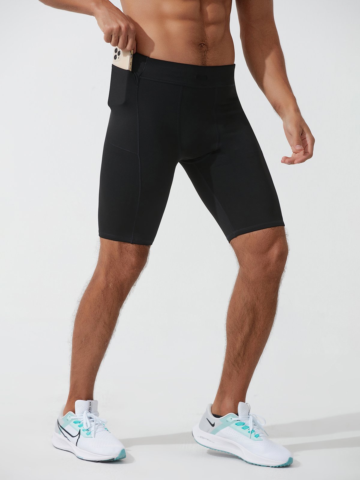10" Pro Luxury Compression Shorts