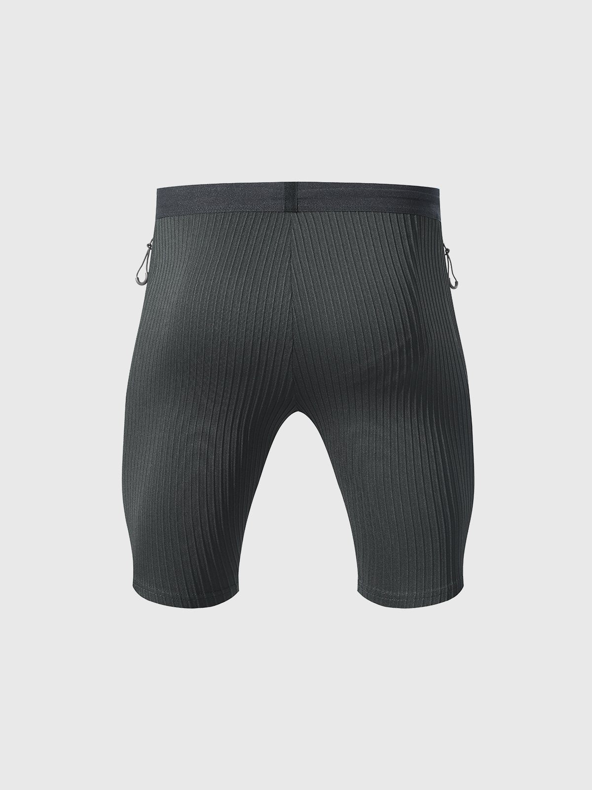 8" Pro Compression Lined Running Shorts with Zip Pockets